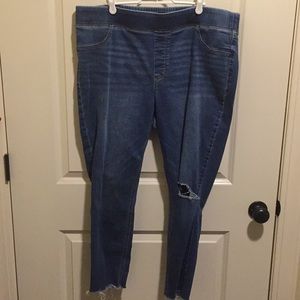 Old Navy mid rise rockstar super skinny jeggings